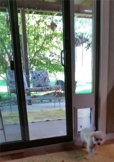 Standard Lockable Pet Patio Door Insert for Sliding Glass Doors - Portal PROS