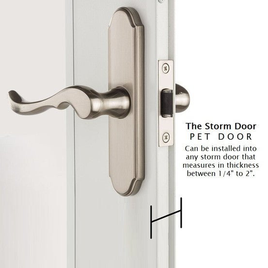Storm Door Dog Door - Portal PROS