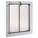 PlexiDor Door Series pet door, Large, White