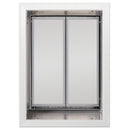 PlexiDor Wall Series in White, Extra Large shown; representative photo for Large Plus