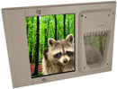 Raccoon Proof Sash Window Pet Door (Single Pane Glass) - Portal PROS