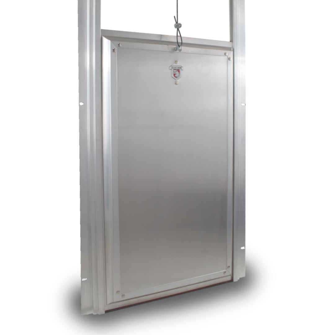 Kennel Clad Premium Insulated Guillotine Kennel Door - Portal PROS